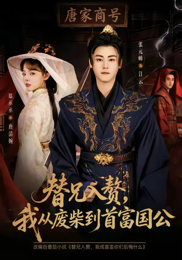 替兄入赘，我从废柴到首富国公